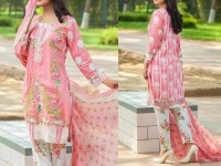 Satrangi Embroidered Cambric Cotton Dress 4-A Price in Pakistan