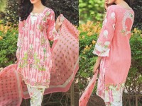 Satrangi Embroidered Cambric Cotton Dress 4-B Price in Pakistan