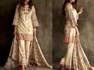 Libas Embroidered Lawn Dress LS-2B Price in Pakistan