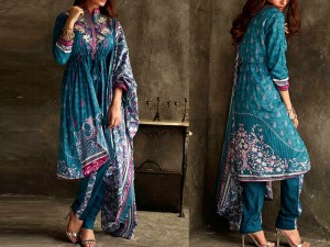 Libas Embroidered Lawn Dress LS-5B Price in Pakistan