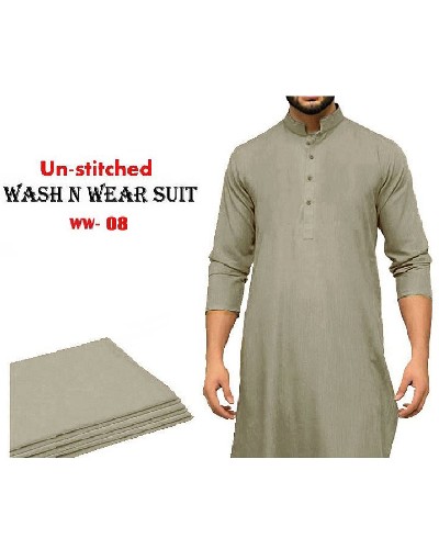 Unstitched Wash N Wear Men's Shalwar Kameez Price in Pakistan