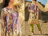 Savanah Digital Print Embroidered Lawn V1-09 Price in Pakistan