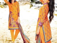 MTF Embroidered Lawn Dress D03-B Price in Pakistan