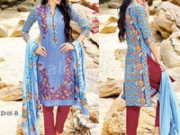 MTF Embroidered Lawn Dress D05-B Price in Pakistan