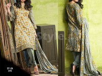 Libas Printed Lawn Suit ST-2A Price in Pakistan