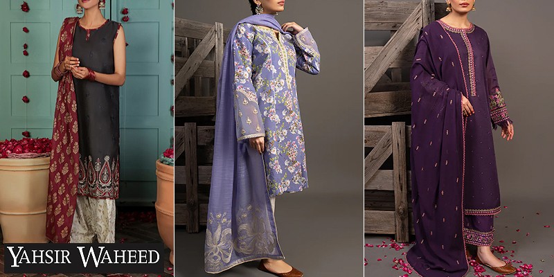 Latest Yahsir Waheed Spring/Summer Collection in Pakistan