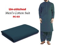 Rashid Un-Stitched Men's Cotton Suit - RC-03 Price in Pakistan