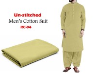 Rashid Un-Stitched Men's Cotton Suit - RC-04 Price in Pakistan
